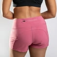 thumbnail image 5 of NonZero Gravity ZinTex UV 50+ Sweat-Wicking Activewear 3" Low-Rise Shorts for Women (Berry, Small), 5 of 6