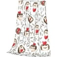 thumbnail image 6 of Hedgehog Blanket Hedgehog Gifts Hedgehog Decor Hedgehog Gifts for Women 50" x 60", 6 of 6