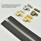 thumbnail image 4 of Matsuzay 10 piezas de ropa, vestido, cremallera, tapón inferior, bolso de mano, monedero, tapa de extremo de cremallera de Metal, herramienta Type3 NO3, 4 of 6