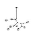thumbnail image 4 of JA14028BK Artcraft Lighting Organic - 8 Light Chandelier-Black Finish, 4 of 13