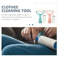 thumbnail image 2 of Luxshiny 1Set Portable Clothes Hair Removal Roller Durable Plastic Paper Sticky Hair Cleaning Tool, 2 of 7