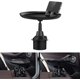 thumbnail image 5 of Bandejas de coche para comer - Portavasos de coche con bandeja de comida giratoria de 360° - Portavasos universal ajustable giratorio de 360° para la mayoría de los coches (corto), 5 of 5