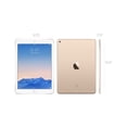 thumbnail image 2 of Restored Apple iPad Air 2 9.7-inch 128GB Wi-Fi, Gold (Refurbished), 2 of 4