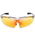 thumbnail image 4 of Wheel Up Gafas de sol para deportes al aire libre, resistentes al viento, protección UV, bicicleta de montaña, ciclismo (plata titanio), 4 of 8