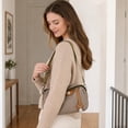 thumbnail image 3 of INSPIRE CHIC Oxford Crossbody Bag for Women Casual Everyday Shoulder  with Adjustable Strap & Zipper Closure Khaki, 3 of 6