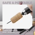 thumbnail image 3 of 2-in-1 Air Pressure Wine Opener Easy-open Air Pump Wine Opener Travel Wine Corkscrew Handheld Wine Cork Remover GuanGuan, 3 of 5