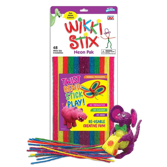 Paquete de 48 unidades de neón Wikki Stix