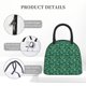 thumbnail image 4 of Balery Monstera Leaves Bolsa de Almuerzo para Mujeres, Caja de Almuerzo, Bolsa de Almuerzo Pequeña Impermeable, Tote de Almuerzo Reutilizable con Gran Capacidad, 4 of 6