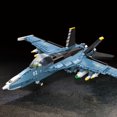 thumbnail image 3 of F/A-18 Hornet Fighter Jet Building Block Set - 772 Pcs, 3 of 5
