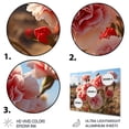 thumbnail image 3 of Designart "Carnations landscape Vibrant I" Floral Metal Art Print, 3 of 5