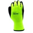thumbnail image 3 of 12-Pack of Cordova 3999S Cold Snap Work Gloves, 7-Gauge, Hi-Vis Green, Brushed, Loop-In, Acrylic Terry Shell, Black Foam Latex Palm Coating, Small, 3 of 5