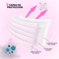thumbnail image 3 of Cubreboca Infantil Tricapa Desechable  C/50pz Color Rosa Claro, 3 of 4