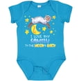 thumbnail image 3 of Inktastic I Love My Family to the Moon and Back Cute Sheep Boys or Girls Baby Bodysuit, 3 of 5