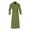 Green, variant on Coat Double-breasted Lapel Windbreaker Western Style Men Jacket for Autumn