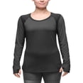 thumbnail image 4 of The North Face Women's Motivation Long Sleeve Pullover, Dark Grey Heather,  Small, 4 of 5