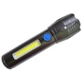 thumbnail image 1 of RCA - COB Flashlight with Mini Lantern, Rechargeable, 300 Lumens, 1 of 3