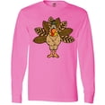 thumbnail image 3 of Inktastic Thanksgiving Turkey Long Sleeve T-Shirt, 3 of 5