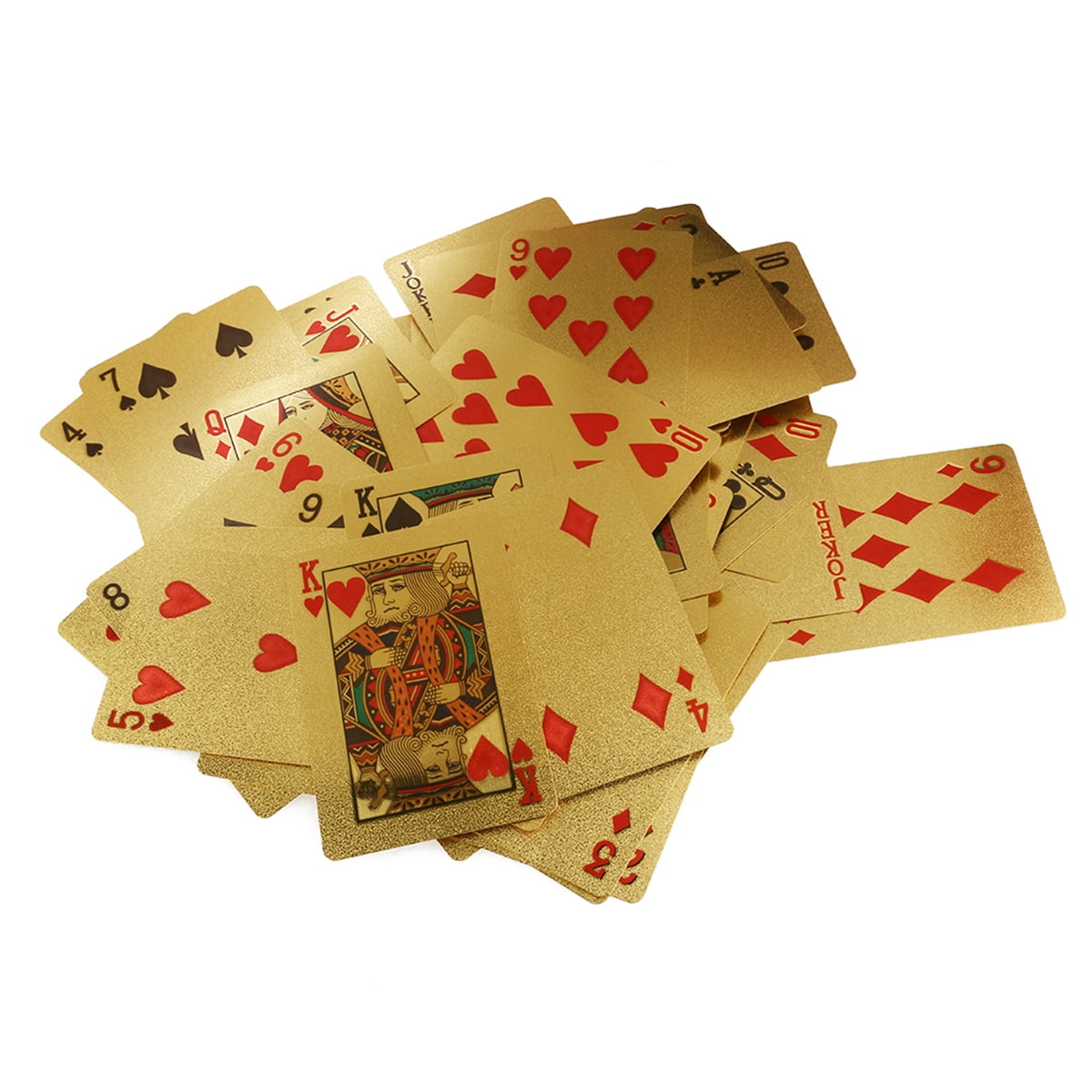 Gold Playing Cards Deck of Gold Foil Dollar Style Poker