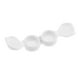 thumbnail image 2 of Estuche para lentes de contacto con tapa abatible, portátil, de viaje, paquete de 10 unidades Blanco, 2 of 7