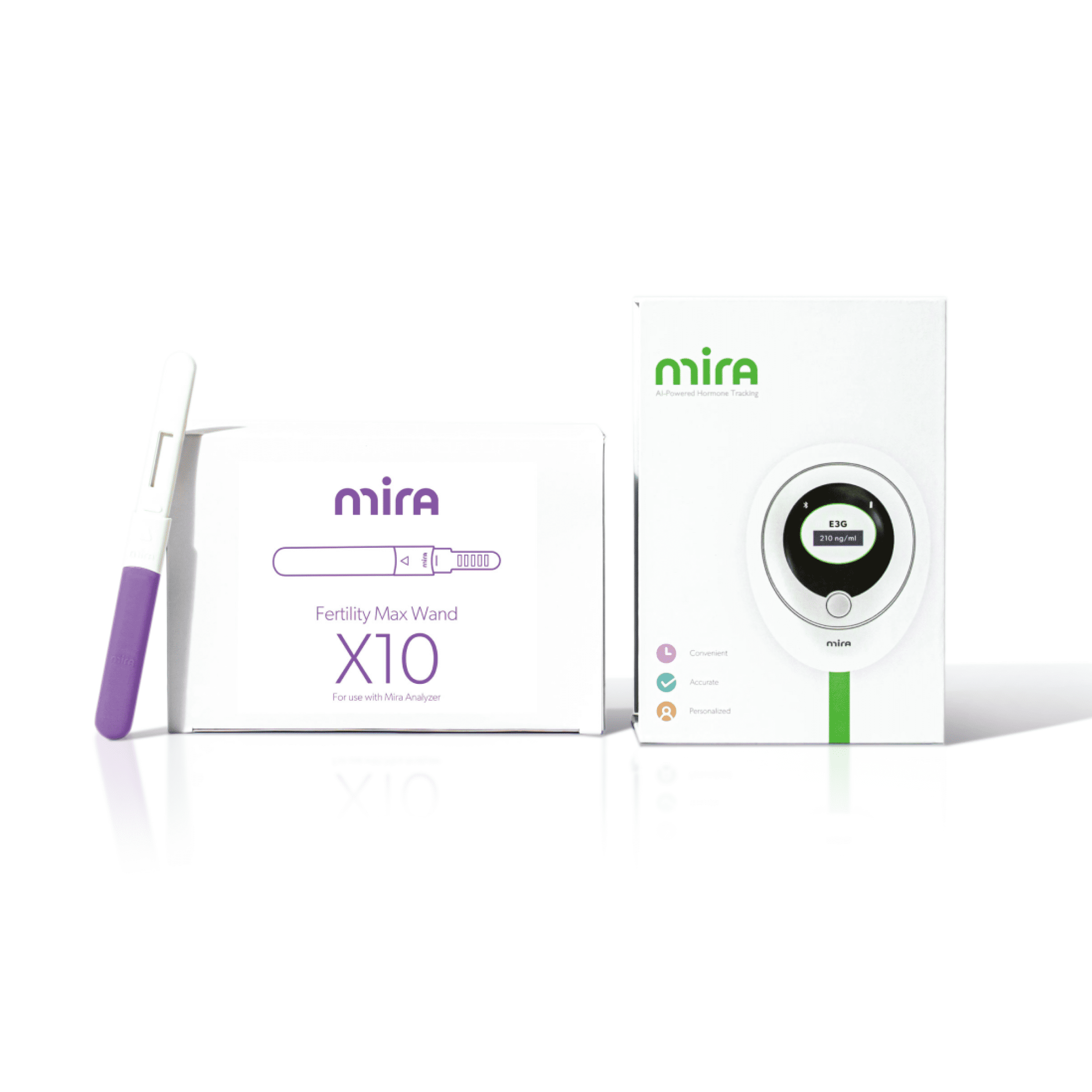 Mira Fertility MAX Starter Kit, Includes Analyzer + 10 Max Wands