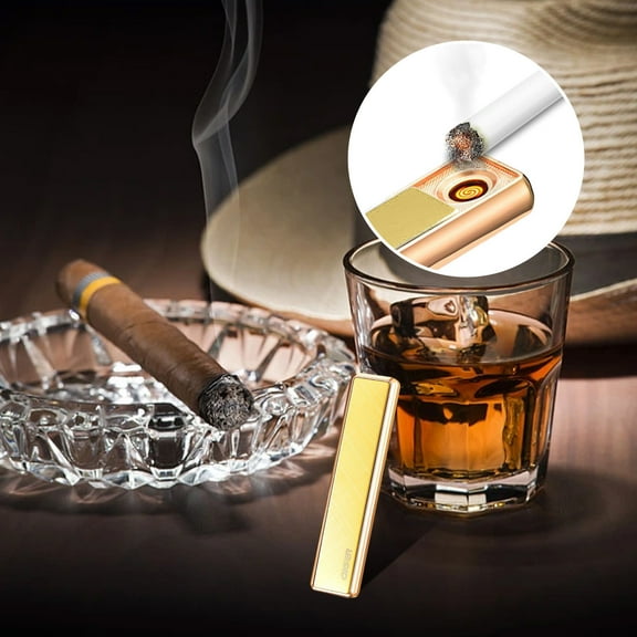 Outdoor Windproof Lighter, USB Rechargeable, Flameless Plasma Lighter, Weather Resistant, Portable, for Camping Hiking Travel, Eco-Friendly