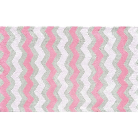 The Rug Market Ziggy-Pink Size 2.8' x 4.8' Area Rug