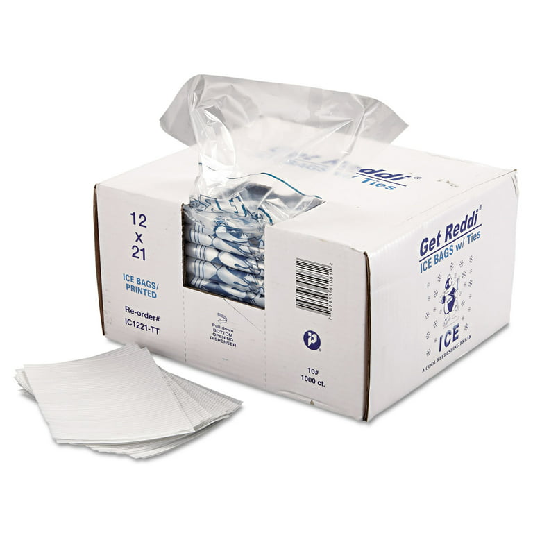 Inteplast Group Get Reddi® Freezer Food Storage Bags, 37 x 27, Clear,  Pack Of 200 Bags