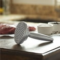 thumbnail image 4 of Household Essentials Meat Tenderizer, Reversible Dual Use with Textured and Smooth Surfaces, Chrome Plated and Dishwasher Safe, 4 of 8