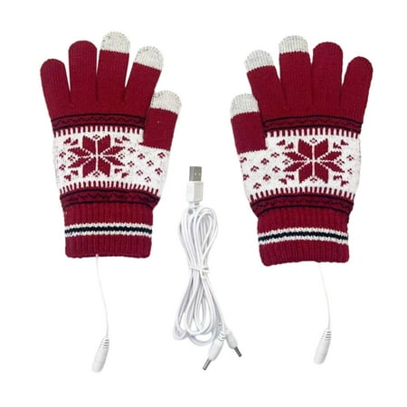 

Gym Gloves for Women Cotton Work Gloves Driving Gloves Driving Gloves Men Driving Gloves Women Cotton Mens Gloves Women s Warm Winter Knitted Outdoor Gloves Red One Size
