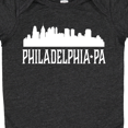 thumbnail image 4 of Inktastic Philadelphia Pennsylvania Skyline Pa Cities Boys or Girls Baby Bodysuit, 4 of 5