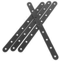 4 Pcs Wooden Fence Corner Code Mending Plate Braces for Wood Metal Bracket Stainless Steel Plate