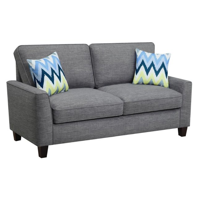 Serta Astoria - Sofa - armrests - polyester, microfibre - light gray