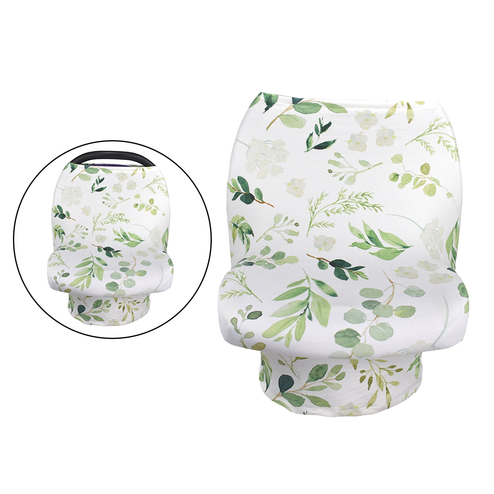 Stroller Cover Soft Covers Breastfeeding Sun Block Hider Canopy Covers Leaf Walmart Com