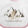 thumbnail image 4 of Inktastic Mountain Biking Adventure Boys or Girls Baby Bib, 4 of 4