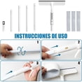 thumbnail image 3 of Limpiador Profesional de Ventanas, 3 en 1 con Barra de extensión, Limpiacristales en Spray de Doble Cara, Herramientas de Limpieza de Vidrio para Ventanas Altas, 3 of 4