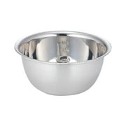 Moocorvic Metal Bowl,Stainless Steel Metal Basin, Deep Heavy Duty Metal Salad Bowl Large Mixing Bowls (580ml)