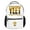 White, variant on Jey Uso Golden Yeet Backpack Casual Packsack Women Men Outdoor Rucksack Unisex Travel Bag