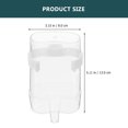 thumbnail image 4 of Shisuyan Hanging Automatic Water Dispenser for Cage Assorted Color 6Pcs, 4 of 8
