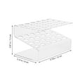 thumbnail image 4 of HERFIER Clear Acrylic Makeup Brush Holder & Organizer with Holes, 4 of 8