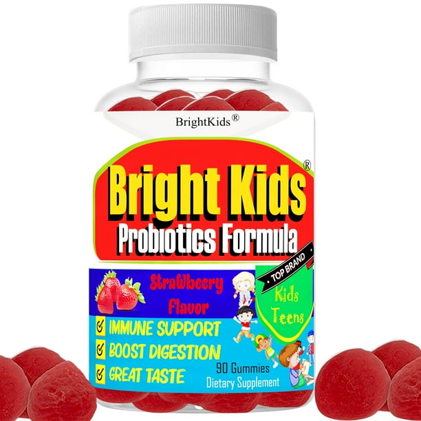 Kids Probiotic Gummies Immune Support Kids Vitamins Vegan Probiotic