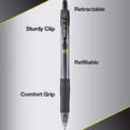 thumbnail image 4 of Pilot G2 Stylos à Bille Roulante Gel de Qualité Supérieure, Pointe Audacieuse, 1 mm, Couleurs d'Encre Assorties, Lot de 36, 4 of 4