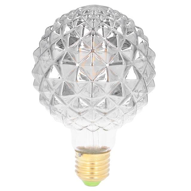 Bombilla vintage G95 de 4 W, luz cálida, 2700 K, filamento con aspecto de piña para sala de estar y comedor.