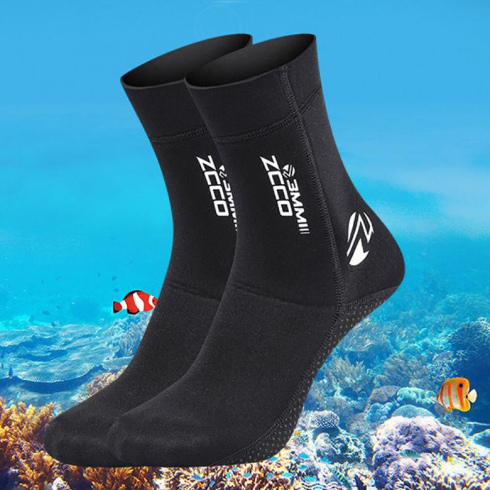 Neoprene 3mm Diving Socks Wetsuit Non-Slip Beach Swim Surf Kayak Warm Boots Sock 