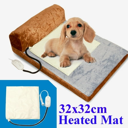 32 Electric Warmer Heated Pet Dog Cat Puppy Bed Pad Mats Dog Cat Puppy Heating Waterproof