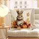 thumbnail image 1 of Funda de Almohada de Lino, Ideal para Pascua., 1 of 6