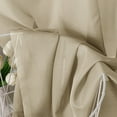 thumbnail image 3 of OVZME Taupe Scarf Valance 216 Inches Long, Extra Long 18FT Sheer Curtain Drapes for Wedding Party Backdrop & Living Room Bedroom Decor, 1 Panel 42"Wx216"L, 3 of 8
