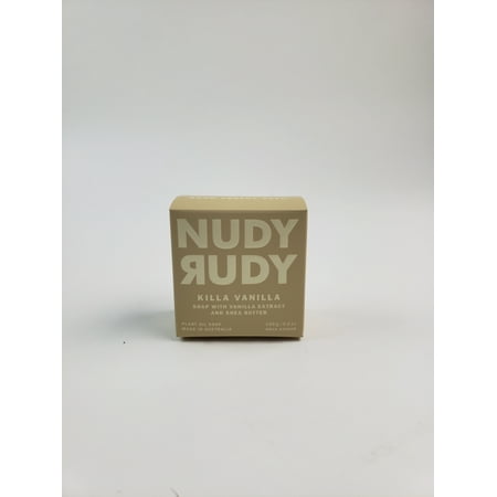 Nudy Rudy - Bar Soap - Killa Vanilla - White