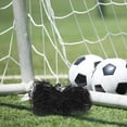 thumbnail image 4 of Raindrops High Density Woven Soccer Goal Net Black Weather Resistant for Outdoor Football Practice and Training, 4 of 7