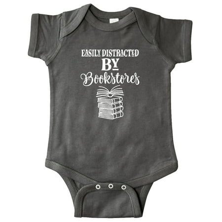 

Inktastic Reading Bookstore Funny Gift for Readers Gift Baby Girl Bodysuit