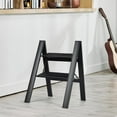 thumbnail image 2 of 2 Step Ladder, Foldable Step Stool Aluminum Stepladder Anti Slip Pedal, 330lbs Capacity, 2 of 7